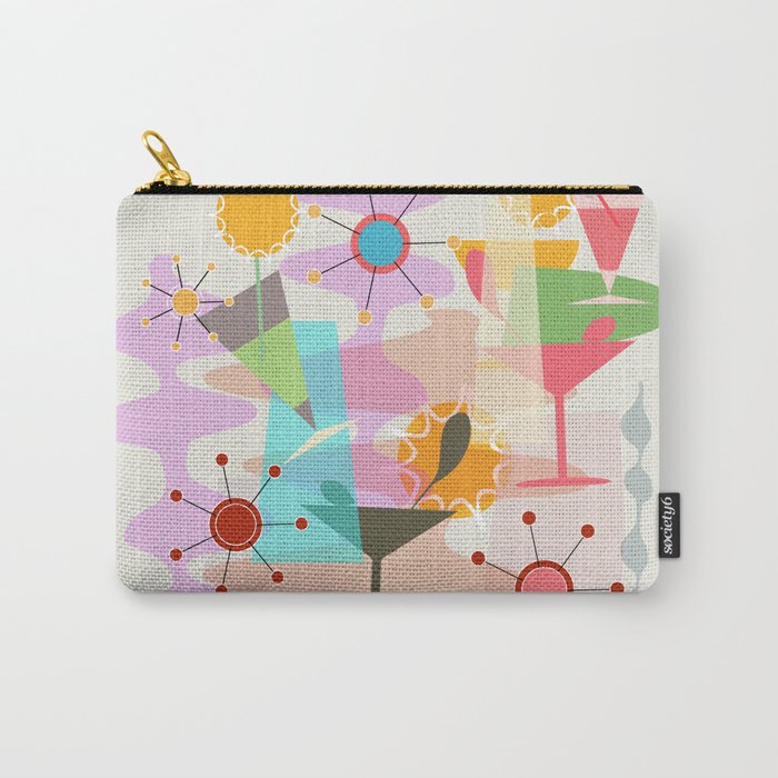 Retro Summer Party Carry All Pouch Gallery Image 1