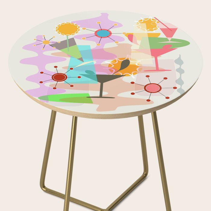 Retro Summer Party Side Table Gallery Image 2