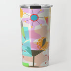 Retro Summer Party Travel Mug Gallery Image 1