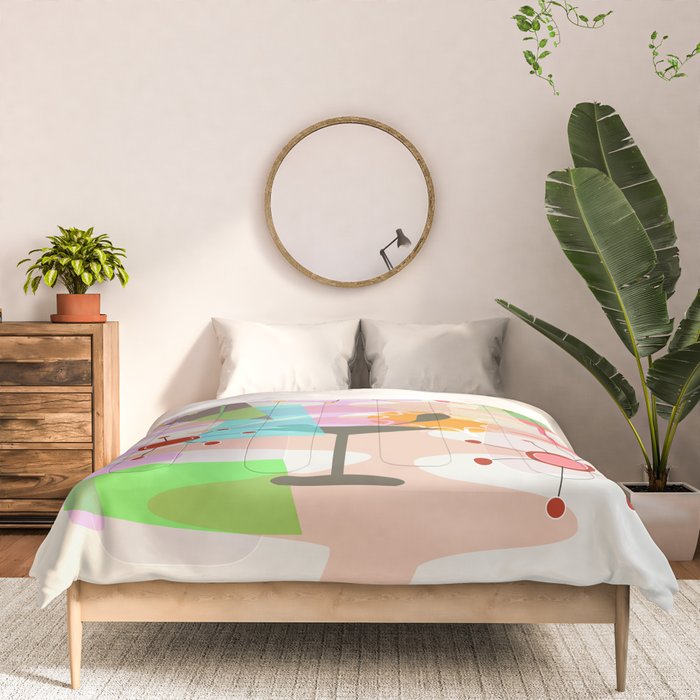 Retro Summer Party Comforter Gallery Image 3