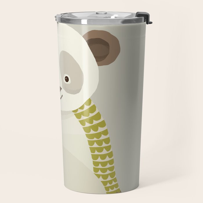Whimsical Giant Panda Travel Mug Gallery Image 2