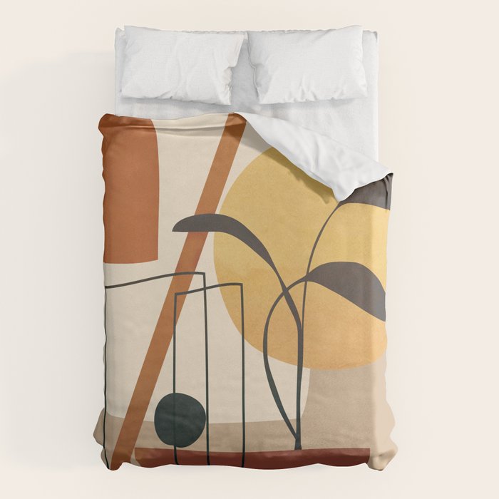 Abstract Shapes No 17 Duvet Cover Gallery Image 6