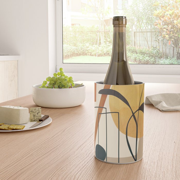 Abstract Shapes No 17 Wine Chiller Gallery Image 4
