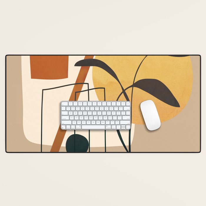 Abstract Shapes No 17 Desk Mat Gallery Image 1