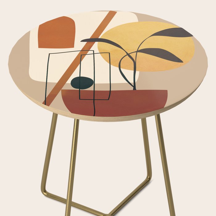 Abstract Shapes No 17 Side Table Gallery Image 2