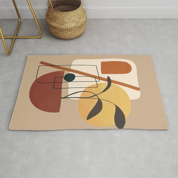 Abstract Shapes No 17 Rug Gallery Image 1