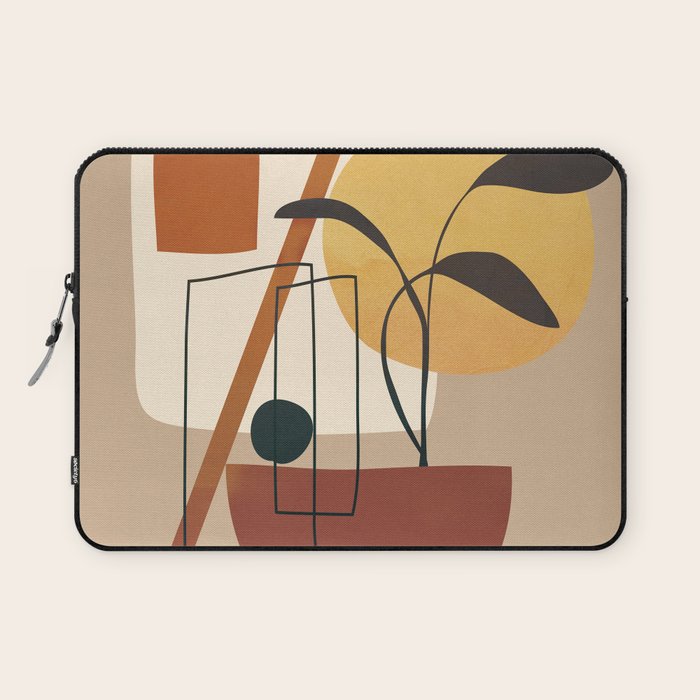 Abstract Shapes No 17 Laptop Sleeve Gallery Image 1