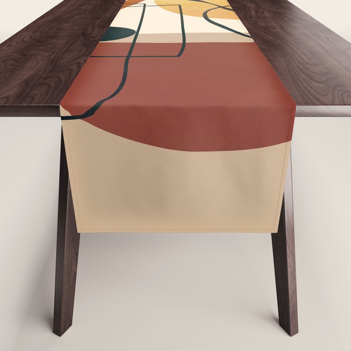 Abstract Shapes No 17 Table Runner Gallery Image 1