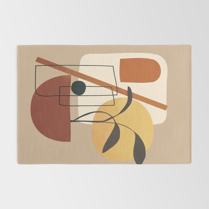 Abstract Shapes No 17 Rug Gallery Image 2