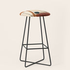 Abstract Shapes No 17 Stool Gallery Image 1