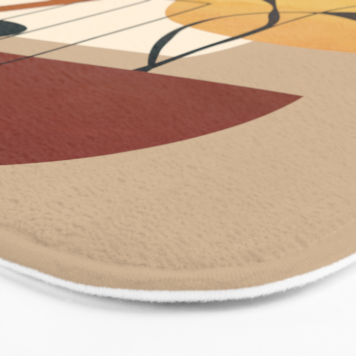 Abstract Shapes No 17 Bath Mat Gallery Image 3