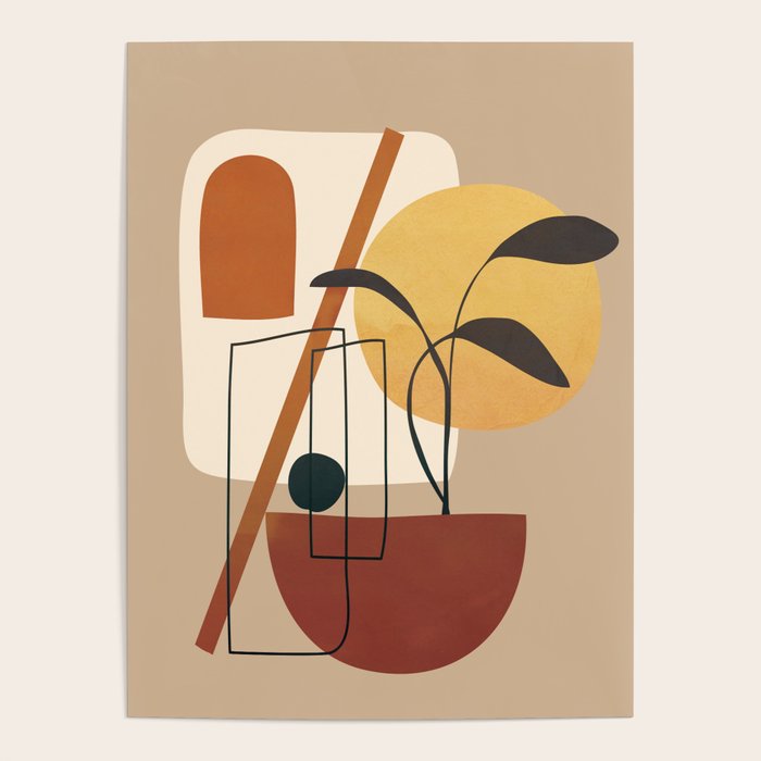 Abstract Shapes No 17 Poster Gallery Image 4