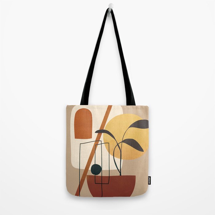 Abstract Shapes No 17 Tote Bag Gallery Image 2