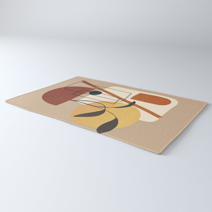 Abstract Shapes No 17 Rug Gallery Image 3