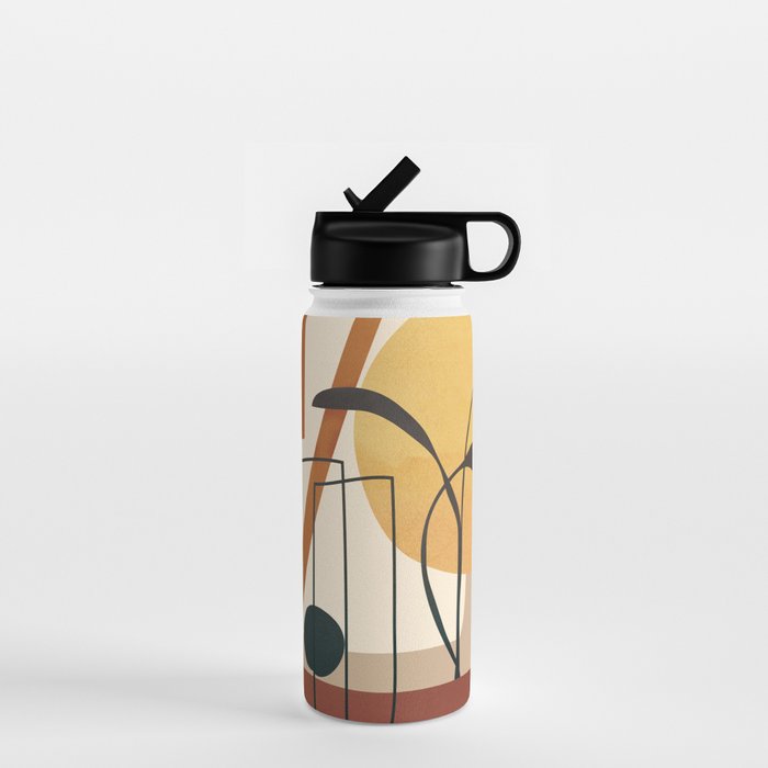 Abstract Shapes No 17 Water Bottle Gallery Image 1