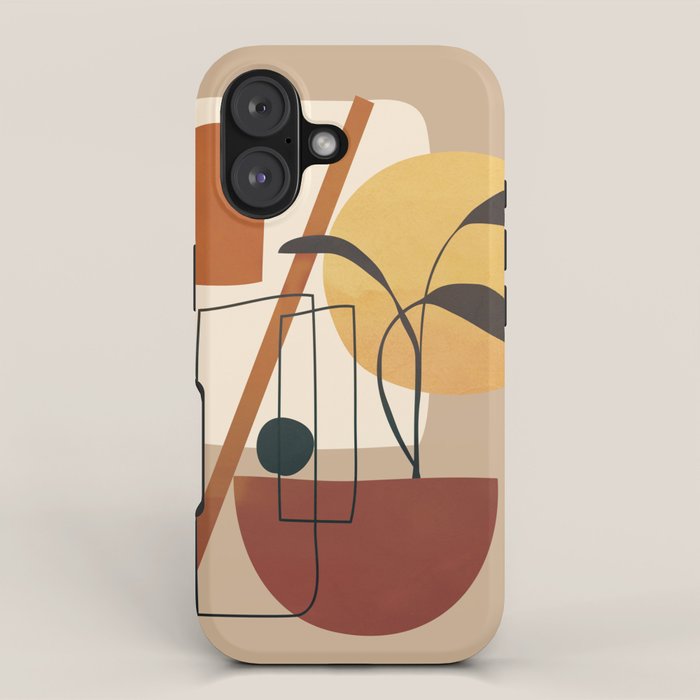 Abstract Shapes No 17 iPhone Case Gallery Image 1