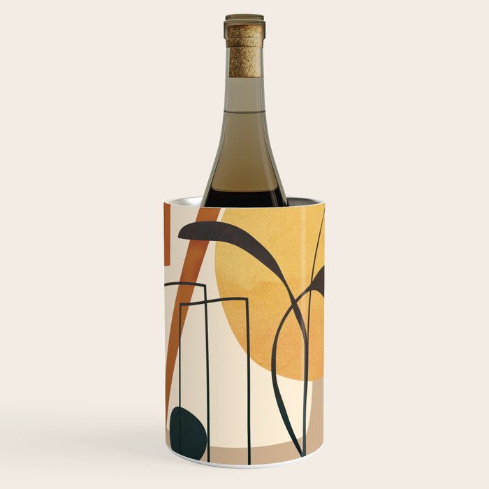 Abstract Shapes No 17 Wine Chiller Gallery Image 1