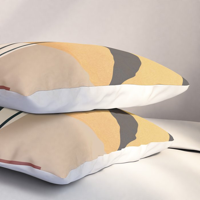 Abstract Shapes No 17 Pillow Sham Gallery Image 3