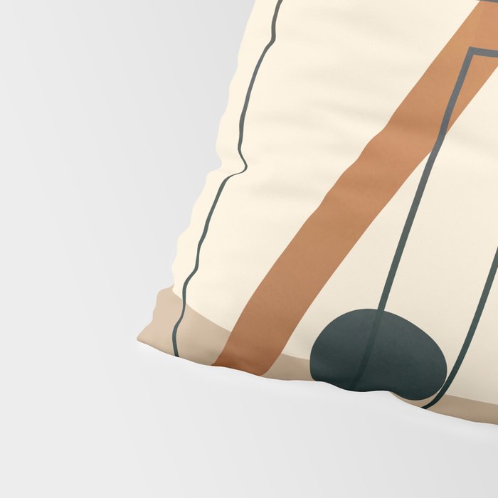 Abstract Shapes No 17 Pillow Sham Gallery Image 4