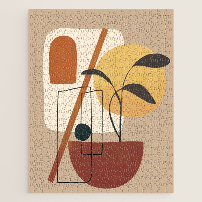 Abstract Shapes No 17 Jigsaw Puzzle Gallery Image 1