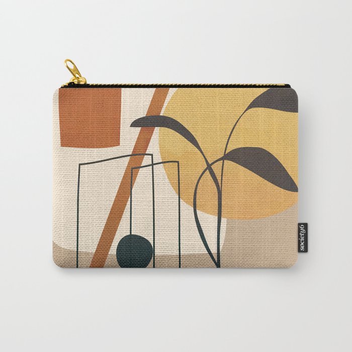 Abstract Shapes No 17 Carry All Pouch Gallery Image 1