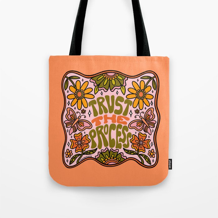 Trust The Process Tote Bag Gallery Image 1