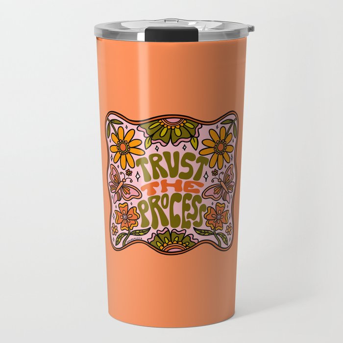 Trust The Process Travel Mug Gallery Image 1