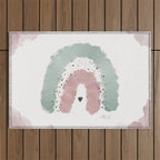 Rainbow_Nursery_01 Outdoor Rug Gallery Image 1