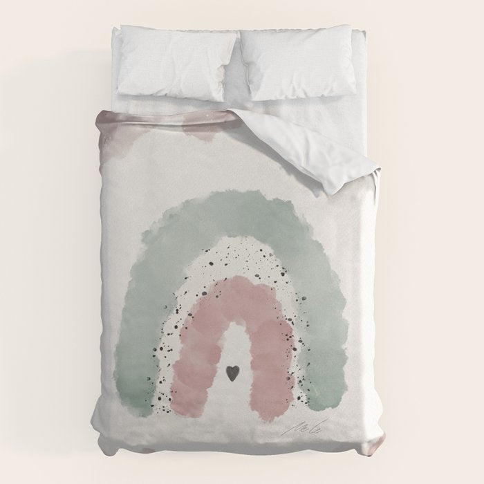 Rainbow_Nursery_01 Duvet Cover Gallery Image 6
