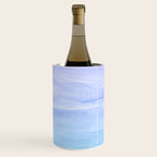 Layers Blue Ombre - Watercolor Abstract Wine Chiller Gallery Image 2