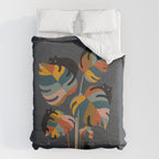 Cat and Plant 11 (Black Cats) Comforter Gallery Image 6