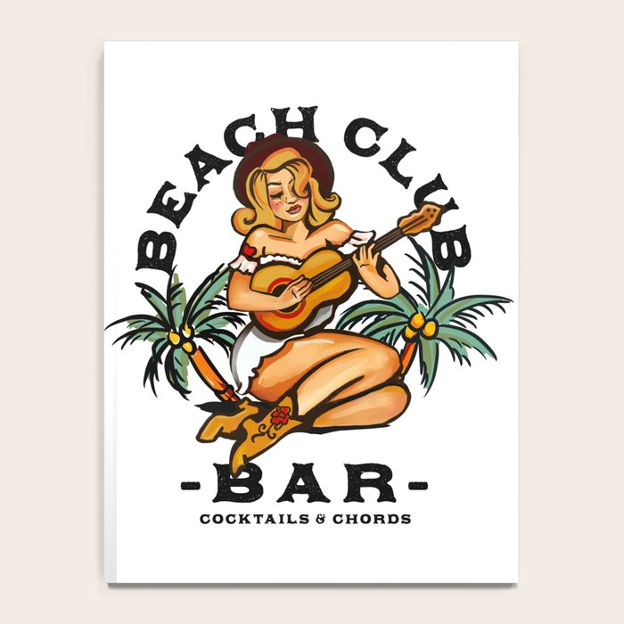 Beach Club Bar: Tropical Live Music Venue Notebook Gallery Image 4