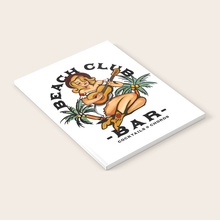 Beach Club Bar: Tropical Live Music Venue Notebook Gallery Image 1