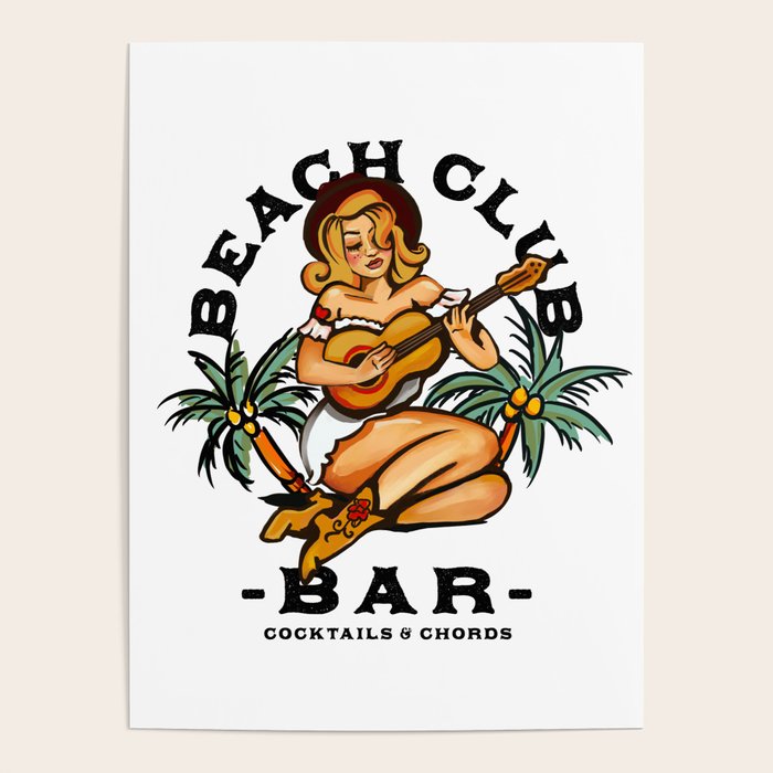 Beach Club Bar: Tropical Live Music Venue Poster Gallery Image 4