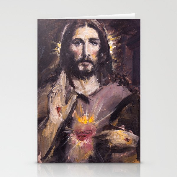 Cor Jesu Sacratissimum II Stationery Card Gallery Image 2