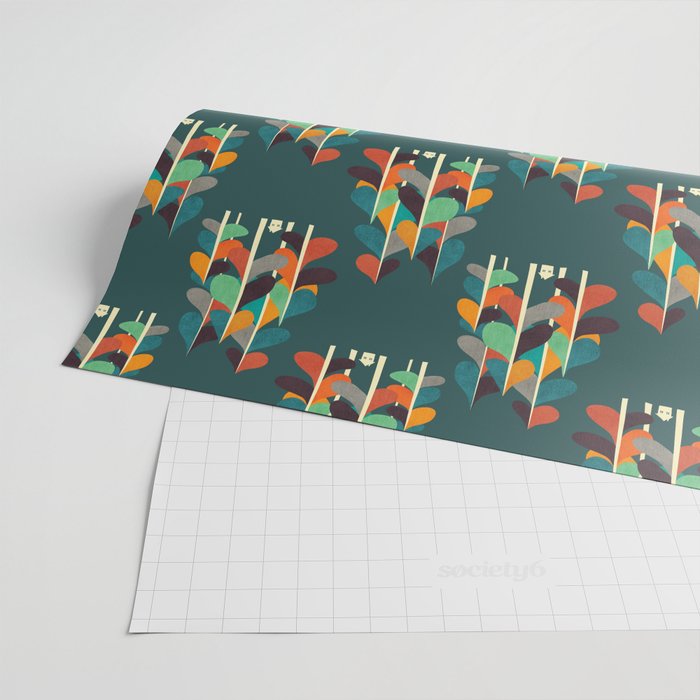 Cabin in the woods Wrapping Paper Gallery Image 2