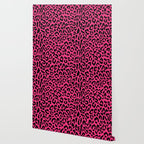 2000s leopard-black on hot pink Wallpaper Gallery Image 2