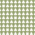 Clovers XXVIII Natural Green Botanical Pattern Coffee Mug Gallery Image 2