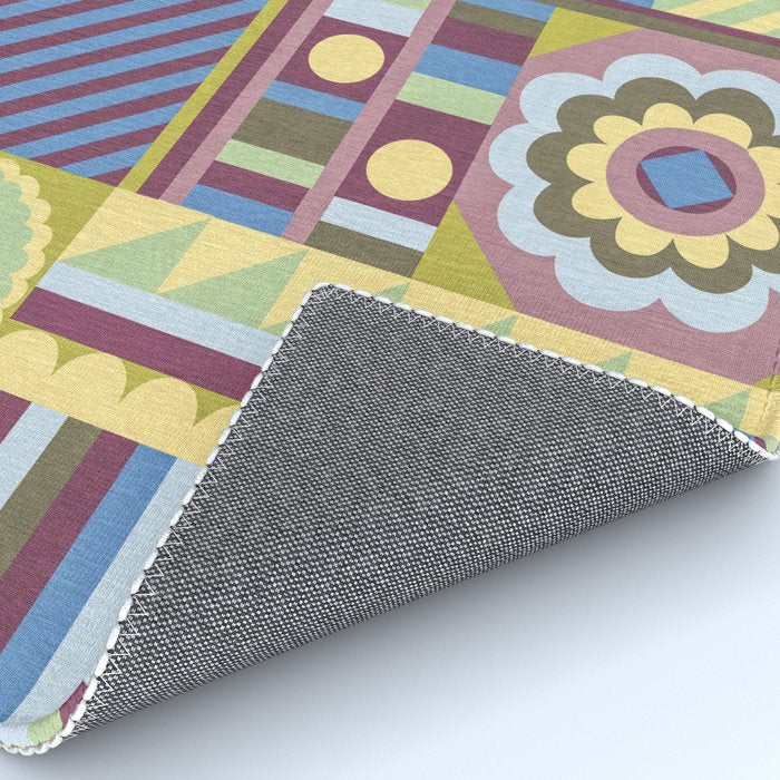Modern craft composition Rug Gallery Image 4