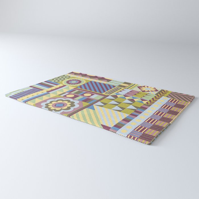 Modern craft composition Rug Gallery Image 3
