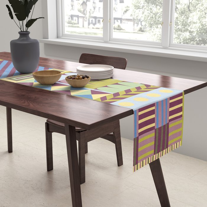 Modern craft composition Table Runner Gallery Image 2