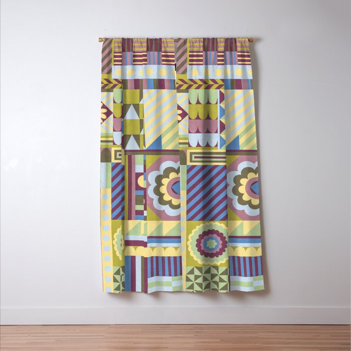 Modern craft composition Window Curtain Gallery Image 3