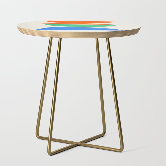 Stacked Stones: Mid Century Abstraction Side Table Gallery Image 1