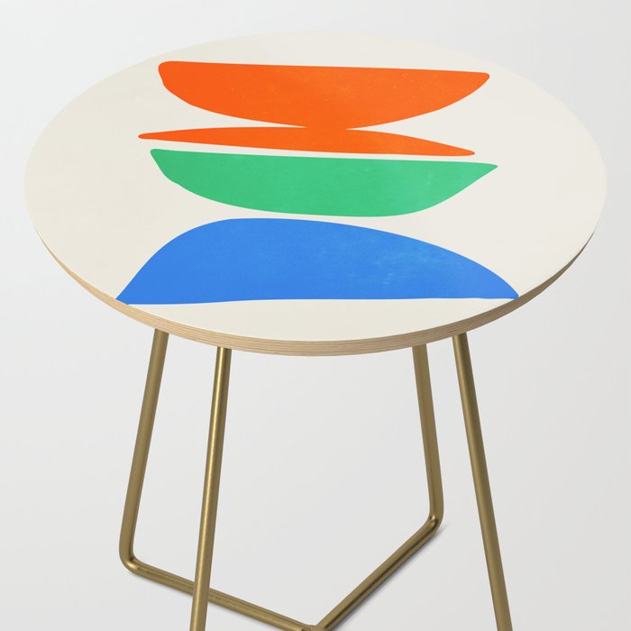 Stacked Stones: Mid Century Abstraction Side Table Gallery Image 2