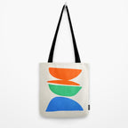 Stacked Stones: Mid Century Abstraction Tote Bag Gallery Image 2