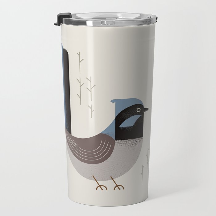 Superb Fairywren, Bird of Australia Travel Mug Gallery Image 3