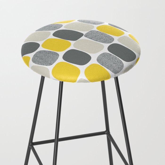 Wonky Ovals in Yellow Stool Gallery Image 2