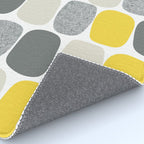 Wonky Ovals in Yellow Rug Gallery Image 4