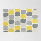 Wonky Ovals in Yellow Rug Gallery Image 2