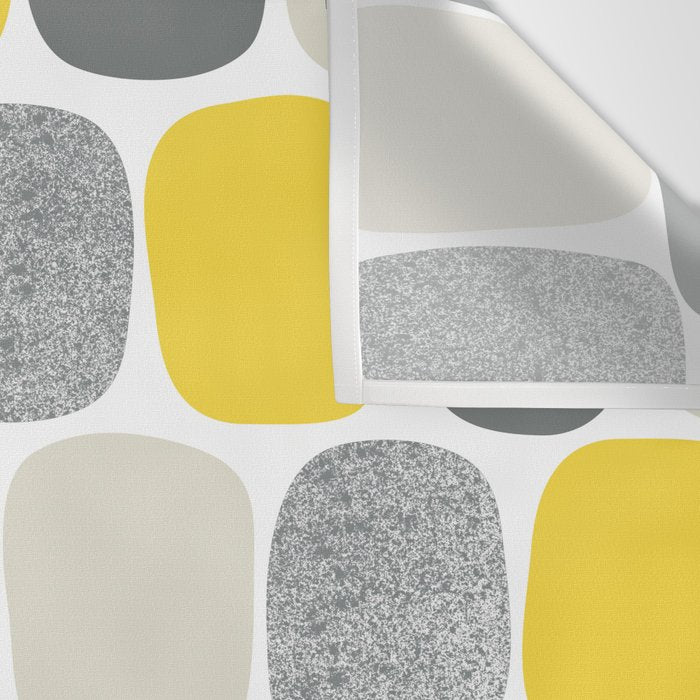 Wonky Ovals in Yellow Wall Tapestry Gallery Image 3